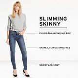 Levi Slimming Skinny Jean Blackened Ash 65% 17% Polyester 16% Viscose 2% Elastane 29Wx30L