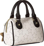 Mini Satchel Crossbody Bone/Black Crossbody Bag