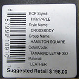 Kenneth Cole York Hamilton Square Crossbody Bagtamarindone Size