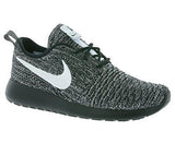 Rosherun Flyknit Running Trainers 704927 Sneakers Shoes Us 75 Black White 011