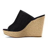 Michael Michael Kors Hastings Mule Dark Denim Nappa Clogmule