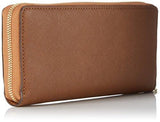Michael Kors Jet Set Travel Leather Continental Wristlet Luggage Os