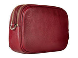 Willow Floral Applique Crossbody Clutch Liburgundy Clutch