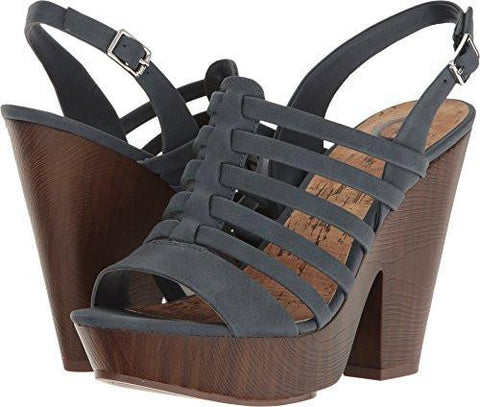 G By Guess Seany Washed Denimjayne Nubuck Sandal