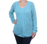 Aztec Stone Sweater Long Sleeve Size L Nwt Movaz