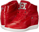 Michael Kors Nikko High Top Fashion Sneaker Red 10 M Us