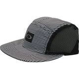 S 5 Panel Performance Adjustable Hat One Size Black/White