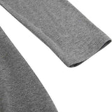 [Deal Of The Day]Creti Classic Slim Fit Long Sleeve Midi Dress