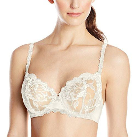 Amour Demi Cup Bra, Ivory, 32D