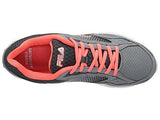 Fila Memory Deluxe 17 Running Shoe Monumentdark Shadowfiery Coral 8 M Us