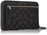 Box Program Signature Zip Organizer Svblack Smokeblack Clutch