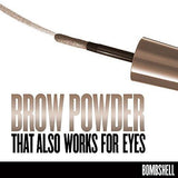 Bombshell PowDer Brow Line Eyebrow Powder Medium Brown 810, .24 Oz