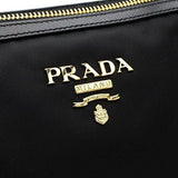 Prada Tessuto Saffian Shopping Tote 1Bg253 Nero Black