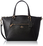 Pebbled Prairie Satchel Liblack Handbag