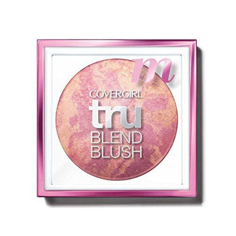 Trublend Baked Powder Blush Medium Rose, .1 Oz