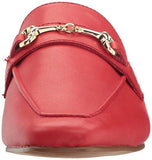 Steven By Razzil Pointed Toe Flat Red Leather 8 M Us