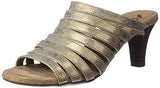 Spowse Slide Sandal Bronze Snake 12 M Us