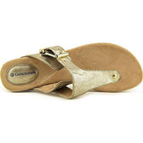 Ryanne Us 5 Gold Sandals