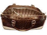 Hudson Satchel Oak Handbag