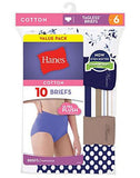 Hanes Brief Panty Assorted Size 7 Pack Of 10