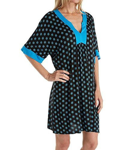 Falling For Blue Short Caftan 8118534 L/Star Geo