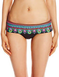 Dashiki Sash Hipster Bikini Bottom Black 4