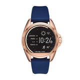 Access Bradshaw Navy Silicone Smartwatch Strap Mkt9002