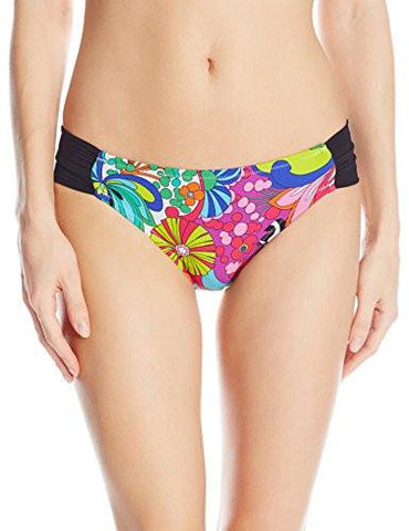 Balboa Shirred Side Hipster Bikini Bottom Multi 6