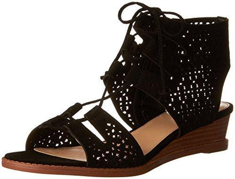 Vince Camuto Retana Wedge Sandal Black 85 M Us