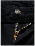 Casual Ripped Holes Skinny Jeans Jeggings Straight Fit Denim Pants Us 6 Black 7