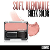 Cheekers Blendable Powder Blush Brick Rose, .12 Oz