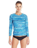 Kanu Surf Odyssey Long Sleeve Upf 50 Rashguard Blue Large