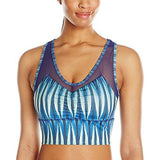 Active Bra Print, Future Retro, Medium