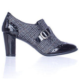 Kaydan Cap Toe Mary Jane Pumps, Grey, Size 7