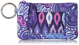 Vera Bradley Zip Id Case Lilac Tapestry