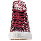 Ctas Ii Translucent Rubber Trainers Dark Red 7 Uk