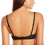 Sheer Marquisette Demi Unlined Bra Black 36Dd