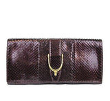 Python Clutch Bag 304719 Plum