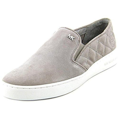 Michael Michael Kors Keaton Quilted Slip On Pearl Grey 10 M