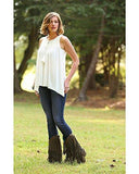 Cream Tassel Tie And Lace Peasant Top Cream XxLarge