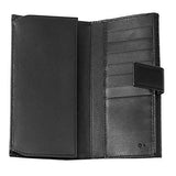 Gg Microguccissima Leather Continental Flap Wallet 449396 Black