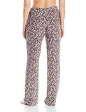 Woven Viscose Pajama Pant Tactile Animal Print Medium
