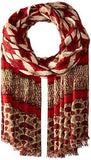 Tide Pool Wrap, Brick Red, One Size