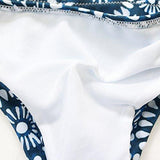 Mooskini Padded Pushup Bikini Set Bathing Suits Two Pieces Swimsuit Xl Blue