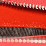 Diamante Leather Zip Wallet Tabasco Red 368177