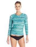 Kanu Surf Odyssey Long Sleeve Upf 50 Rashguard Lagoon Medium
