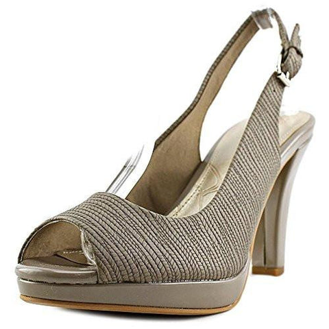 Benette Us 10 Brown Slingback Heel