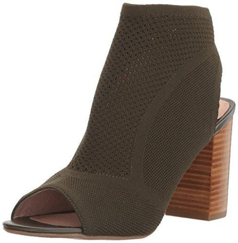 Steven By Hatton Ankle Bootie Olive 10 M Us