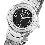 Charriol Celtic 27 Mm Black Dial Stainless Steel Swiss Quartz Watch Ce426S640A003