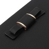 Phone Clutch Walletcharminer Phone Package Bow Long Section Clutch 55 Inch Phone Wallets Case Hasp Long Purse Clutches Leather Wallet For Iphone Samsung Black